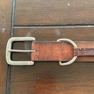 American eagle leather belt